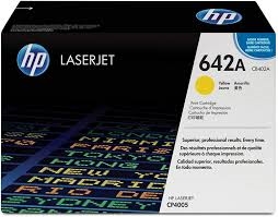 Genuine HP 642A CB402a Yellow Toner Cartridge