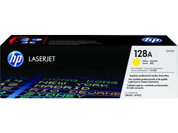 Original HP 128A CE322A Yellow LaserJet Toner Cartridge Bstock