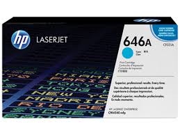 Original HP 646A, Cyan Toner Cartridge CF031A