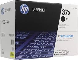 Original HP LaserJet Black Toner Cartridge, High-Yield, 37X CF237X