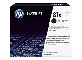 Original HP 81X High-Yield Black Toner Cartridge CF281X