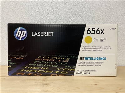 HP 656X CF462X High-Yield Yellow Original Toner Cartridge Bstock