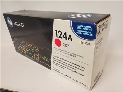 HP Q6003a 124a Magenta Original Toner Cartridge bstock