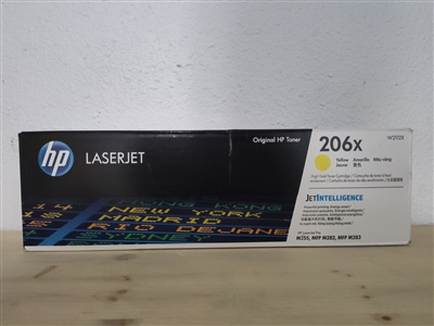 HP 206X W2112X Yellow Original Toner Cartridge Bstock