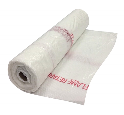 MIDWEST CANVAS 6 MIL Reinforced Flame Retardant Poly STRING REINFORCED - 20' X 100'