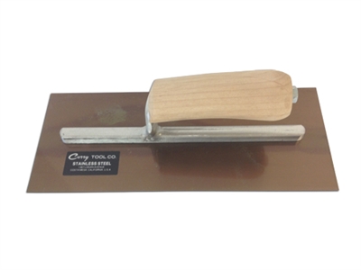 CURRY Golden Stainless Steel Trowel 13" x 5"  102C