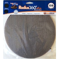 Full Circle 150 Grit Mesh Abrasive for Radius 360 Air â€“ 5 pack