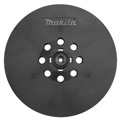 MAKITA 9"  Hard Round Sanding Backing Pad, Hook & Loop, (HARD), ELECTRIC SANDER, ELECTRICAL SANDER, BATTERY POWERED SANDER