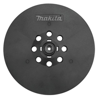 MAKITA 9"  Medium Round Sanding Backing Pad, Hook & Loop, (MEDIUM), ELECTRIC SANDER, ELECTRICAL SANDER, BATTERY POWERED SANDER