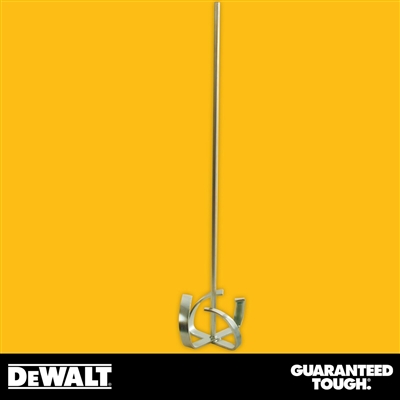 DEWALT 32" Pro Mixing Paddle, 7" Head - Gold Finish  2-292