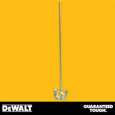 DEWALT 28" Pro Mixing Paddle, 4" Head - Gold Finish  2-294