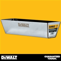 DEWALT 14" Stainless Steel Mud Pan - Curved Bottom  2-334