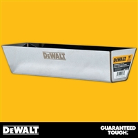 DEWALT 16" Stainless Steel Mud Pan - Curved Bottom  2-336