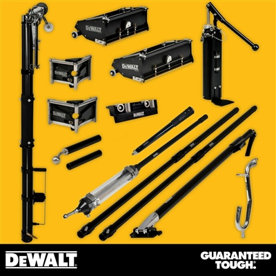 DEWALT Complete Automatic Taping & Finishing Set Standard Flat Box Long Handles  2-601