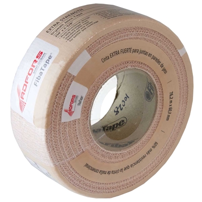 FIBA TAPE EXTRA STRENGTH DRYWALL JOINT TAPE 250' X 2 3/8". 60% STRONGER THAN STANDARD MESH TAPE STGFDW8550U  FibaTape Extra Strength Self Adhesive Drywall Mesh Tape  STGFDW8550U