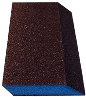 WEBB ABRASIVES DUEL ANGLE/DOUBLE SLANT medium Grit Sponges BOX OF 24 3X5X1 (400020)