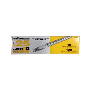 RAMSET 25 CAL YELLOW STRIP LOADS..100 COUNT BOX