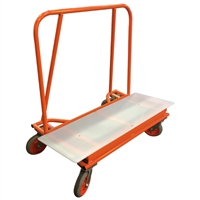 ADAPA BIG BRUTE 48" Drywall Cart with Plastic Deck (3600 POUND CAPACITY)