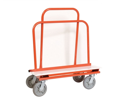 ADAPA Residential Drywall Cart, 4 RRCC casters, plastic plate DCFR