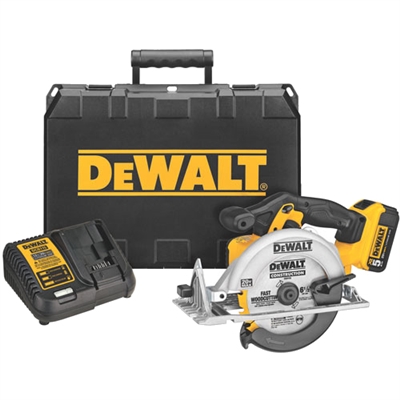 DeWALT 20V MAX Lithium Ion Circular Saw Kit  DCS391P1