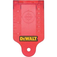 Dewalt Laser Target Card (RED) DW0730