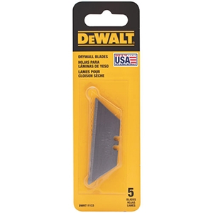 DEWALT Drywall Utility Blades 5 Pack