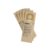 DeWalt DWV9401 Paper Dust Bags 5Pk for DWV012