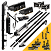 DEWALT PRO Drywall Taping & Finishing Set with MudShot (FREE PUMP) MEGA Boxes, LONG Extension Handles DXTT-2-614