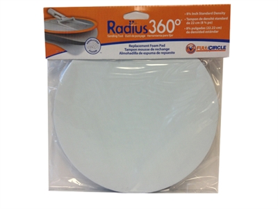 FULL CIRCLE RADIUS 360 Full Circle 8 3/4" Foam Replacement Pad 1/2"