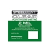 STEELCOAT 2 MIL Clear Plastic Sheeting - 10' x 100'