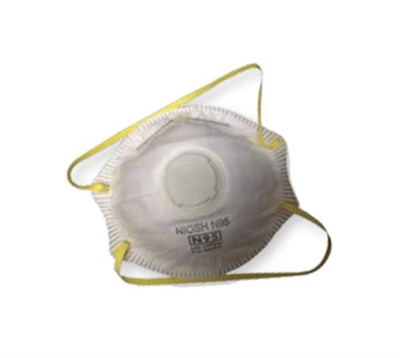 GRABBER N95V VALVED PARTICULATE RESPIRATOR (BOX OF 10)