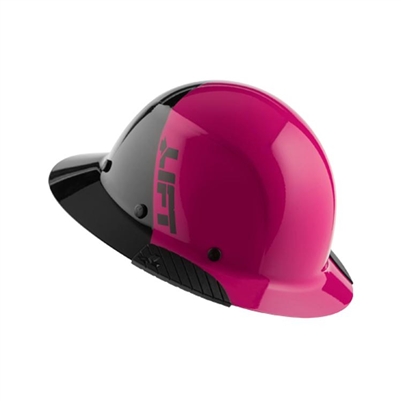 Lift Safety DAX Fifty/50 Full Brim Pink and Black Hardhat  HDF5021PK