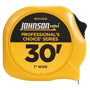 Johnson Level Tape Measure 30' FT