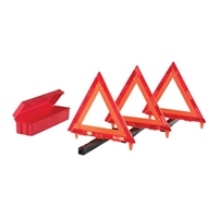 Logistics Supply Cortina Emergency Warning Safety Triangle Kit- 3 per pack