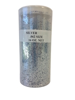 Silver Glitter -16 oz Jar .062 size