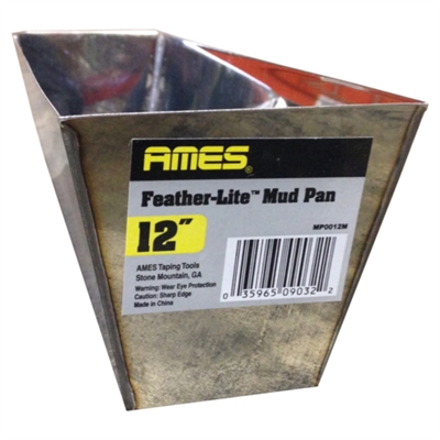 AMES Feather-Lite Stainless Steel Pan 12"  MP0012