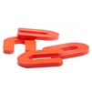 OX TOOLS Shim Spacer Orange 3/16" Horseshoe (1000/BX)  OXGT161131