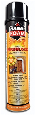 Fomo Products Inc. P30181 Handi-Foam FireBlock Polyurethane Foam Sealant - Gun Foam