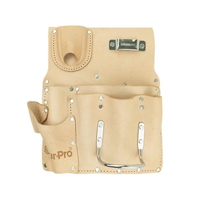 SUR-PRO 8-Pocket Top Grain Right Handed Drywall Pouch  PDRW8R