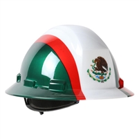 PIP Kilimanjaro Full Brim Mexican Hard Hat  Mexico Full Graphics