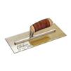 Kraft Tool Elite Series 12" x 5" Golden STAINLESS STEEL Plaster Trowel  PLE459L CURRY