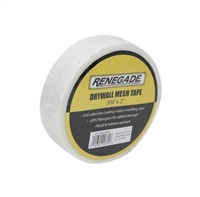 RENEGADE 2 in x 300 ft Mesh Tape - White (EXTRA STICKY)