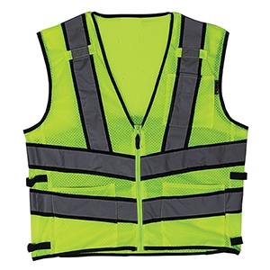 SAFETY VEST WITH REFLECTIVE STRIP