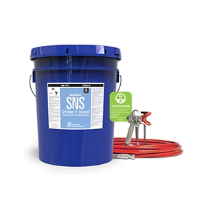 STI Firestop Authority Smoke 'N' Sound Acoustical Spray   SNS205