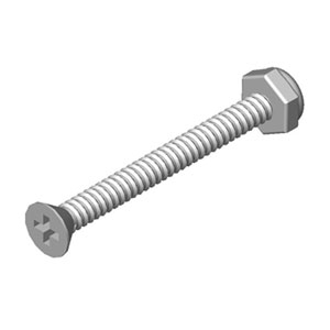 Dura Stilt Leg Band Screws With Washer And Nut DURA 3