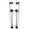 Adjustable Drywall Stilts 15"-23" Silver (REACH 8 FT HEIGHTS)