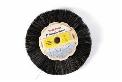 TOOL PRO 8" Tampico Stipple Brush (Round)    TP09901