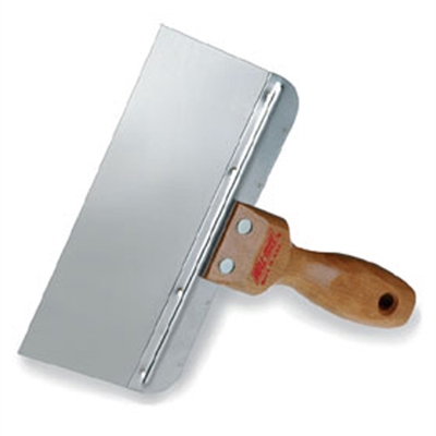 WAL-BOARD 8" Stainless Steel wood handle Taping Knife (20001)