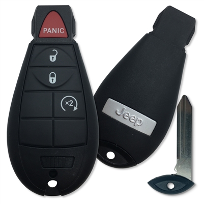 OEM Jeep  56046928AA Keyless entry Remote with Remote Start.