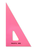 Pacific Arc 4" 30/60 Degree Fluorescent Pink Triangle